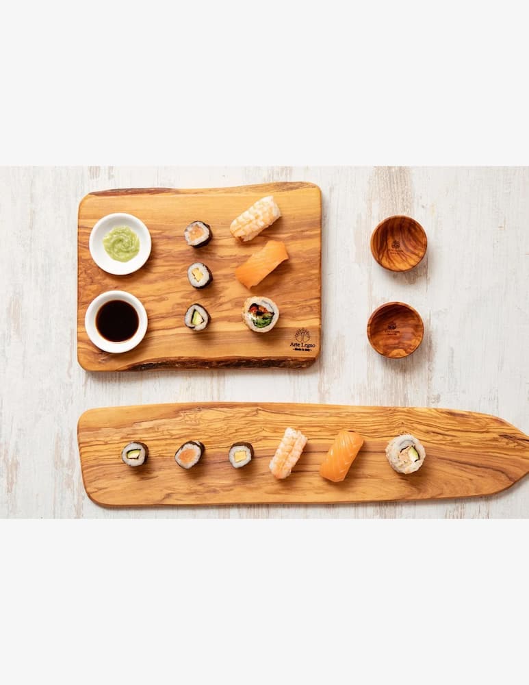 rinascente Arte Legno Large Irregular Cutting Board - Brown