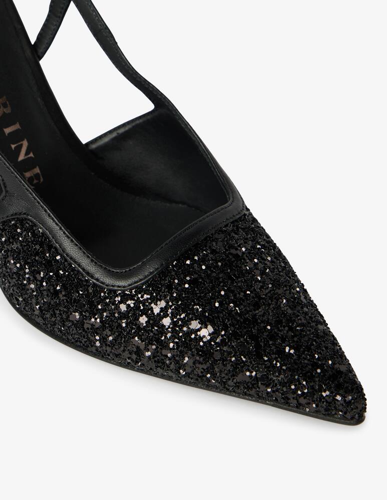 rinascente Prosperine Slingback glitter heels