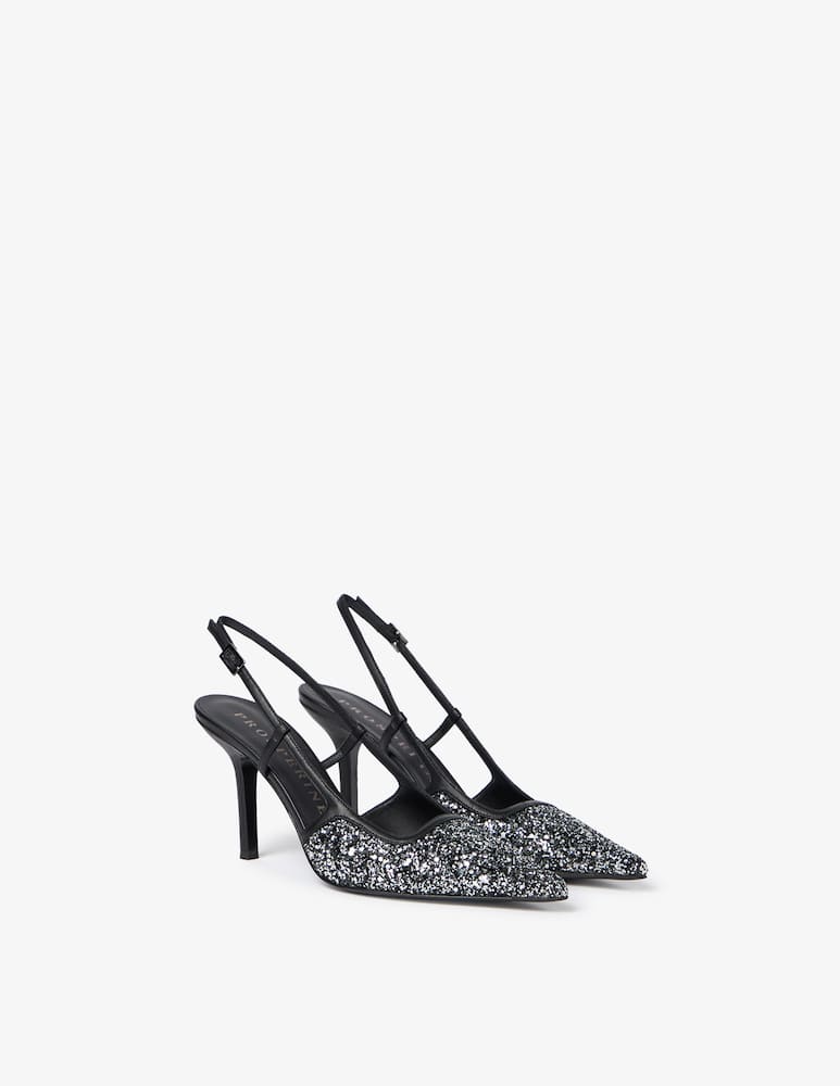 rinascente Prosperine Glitter slingback