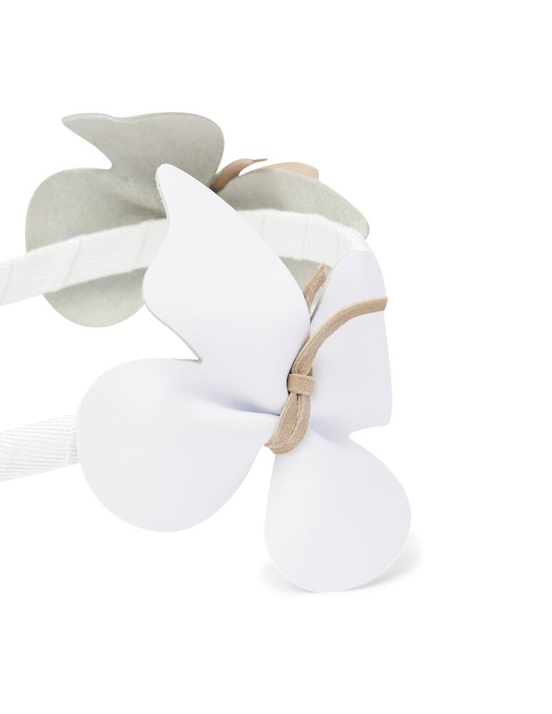rinascente Illytrilly Cerchietto double butterfly - Bianco