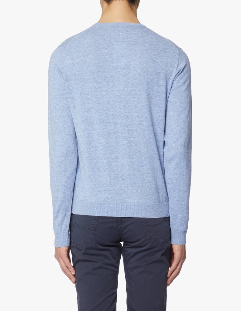 rinascente Rinascente Collection Maglia girocollo in cotone e lino