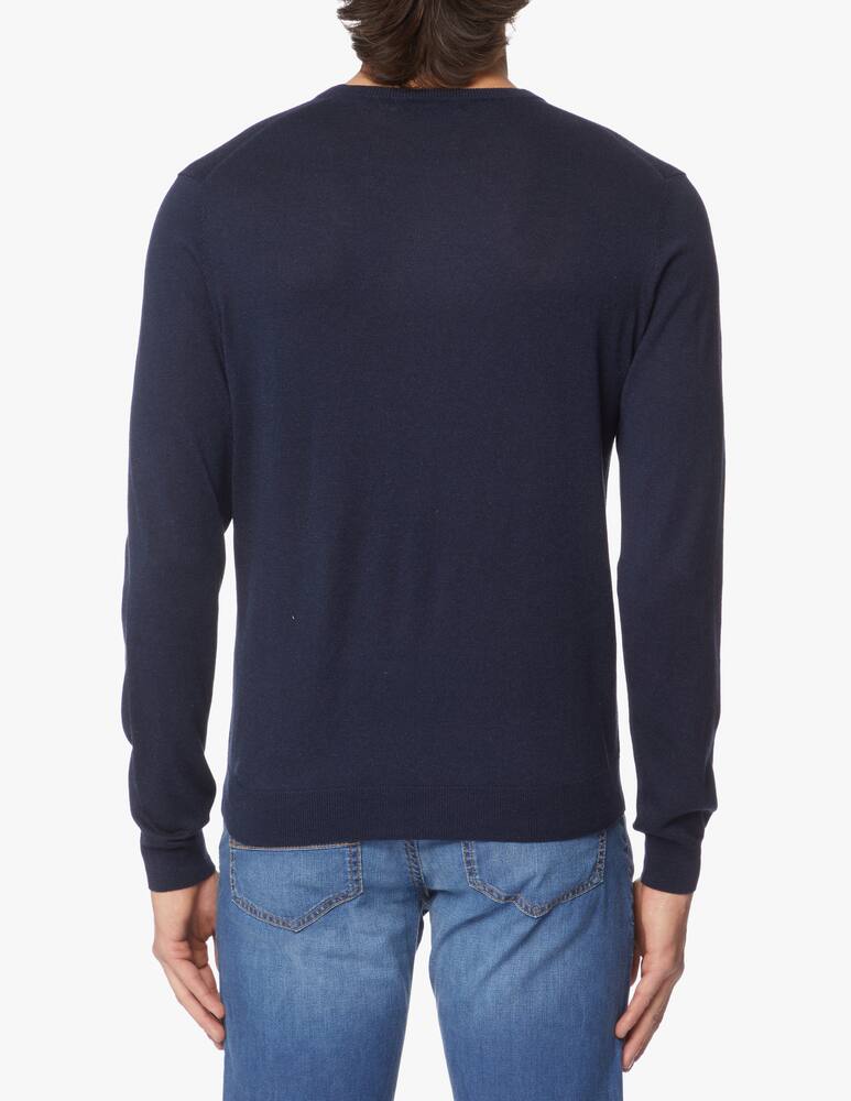 rinascente Pure Cashmere Crewneck cotton and silk jumper