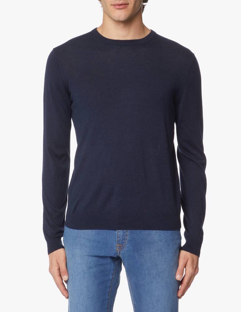 rinascente Pure Cashmere Crewneck cotton and silk jumper