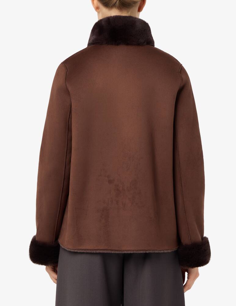 rinascente Elizabeth Ascot Cappotto reversibile in finta pelliccia