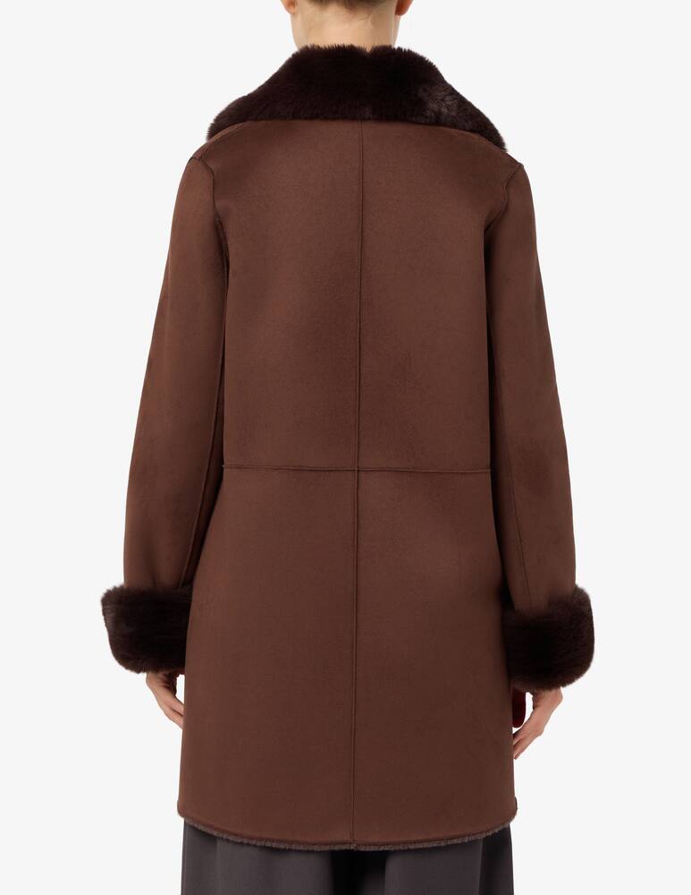 rinascente Elizabeth Ascot Giacca con dettagli in finta pelliccia