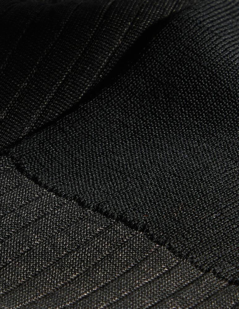 rinascente Church's Vanisè 2 colori calze lunghe a coste Filo di Scozia - nero