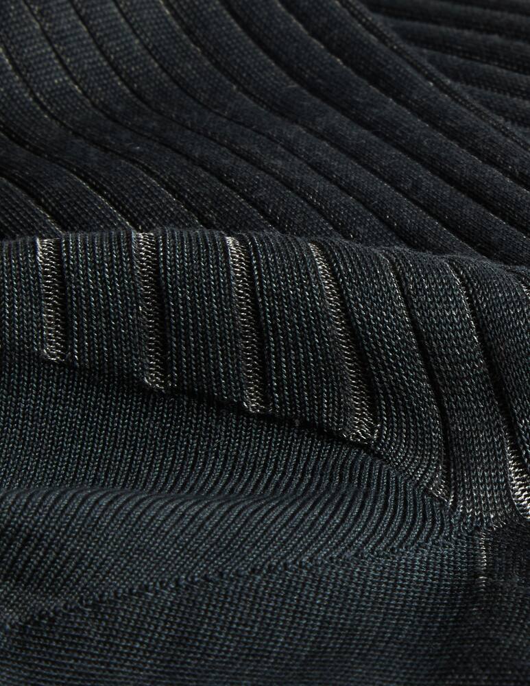 rinascente Church's Vanisè 2 colori calze lunghe a coste Filo di Scozia - grigio