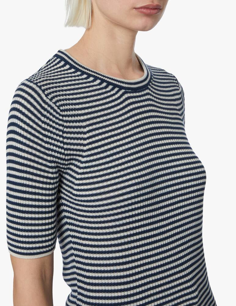 rinascente Rinascente Collection Ribbed T-shirt - blue