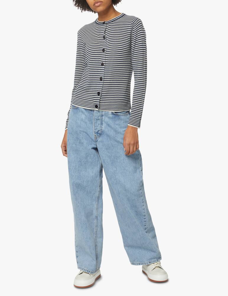 rinascente Rinascente Collection Corean neck cardigan - blue