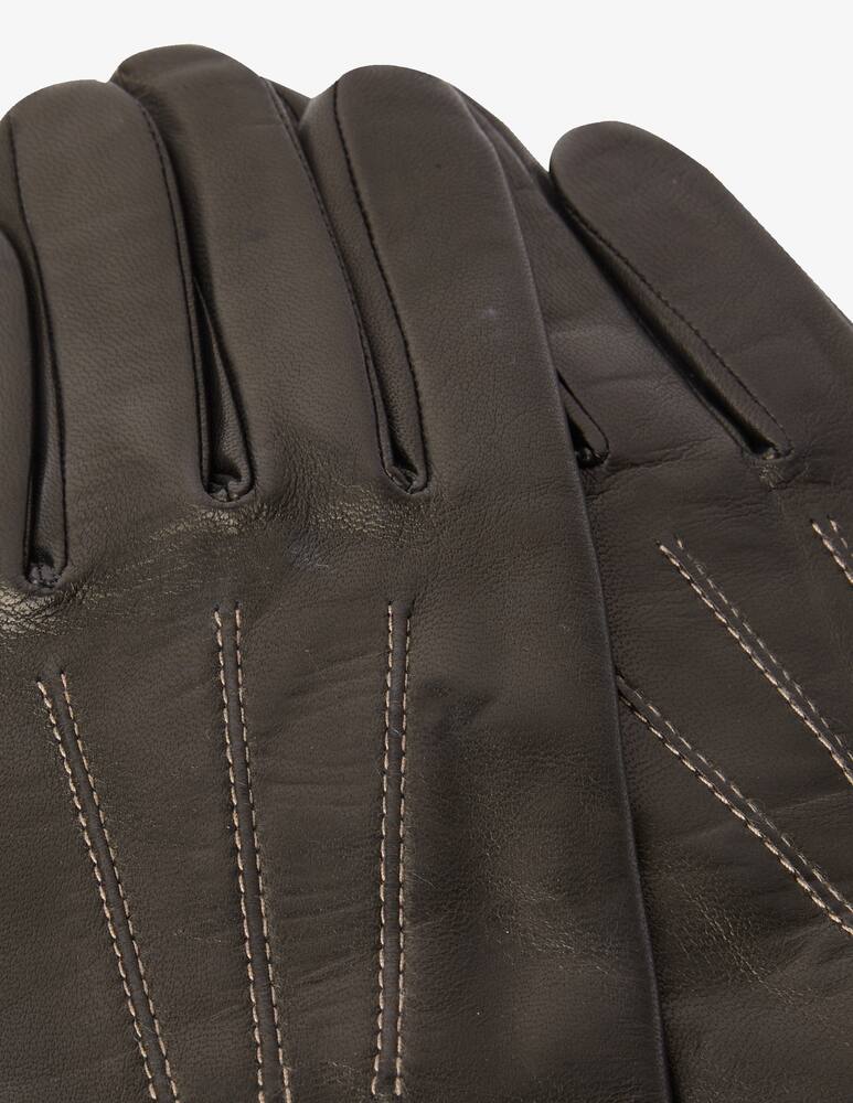 rinascente Rinascente Collection Guanti in nappa contrasto - Marrone