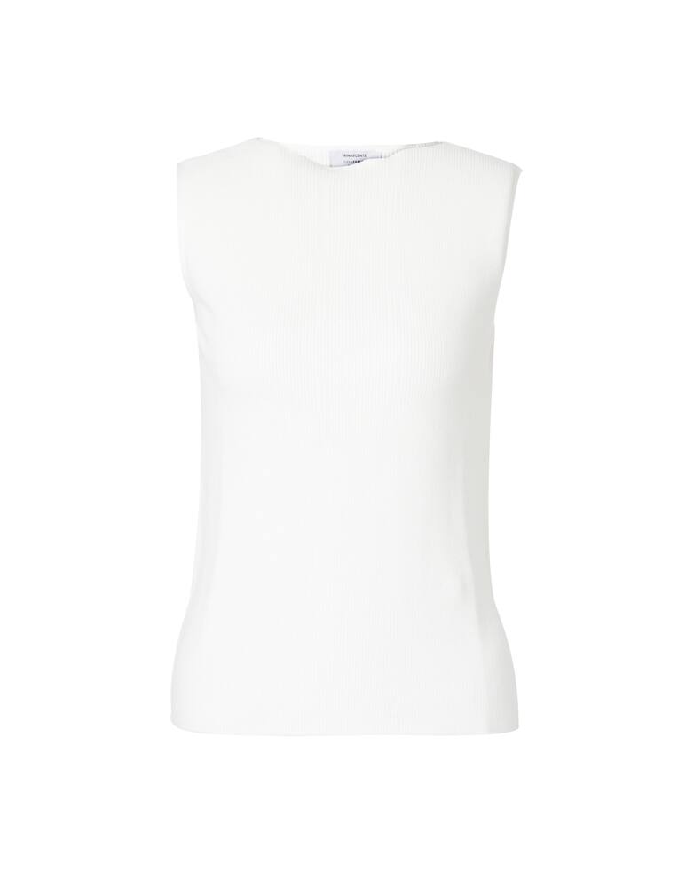 rinascente Rinascente Collection Top senza maniche con spacchi - bianco