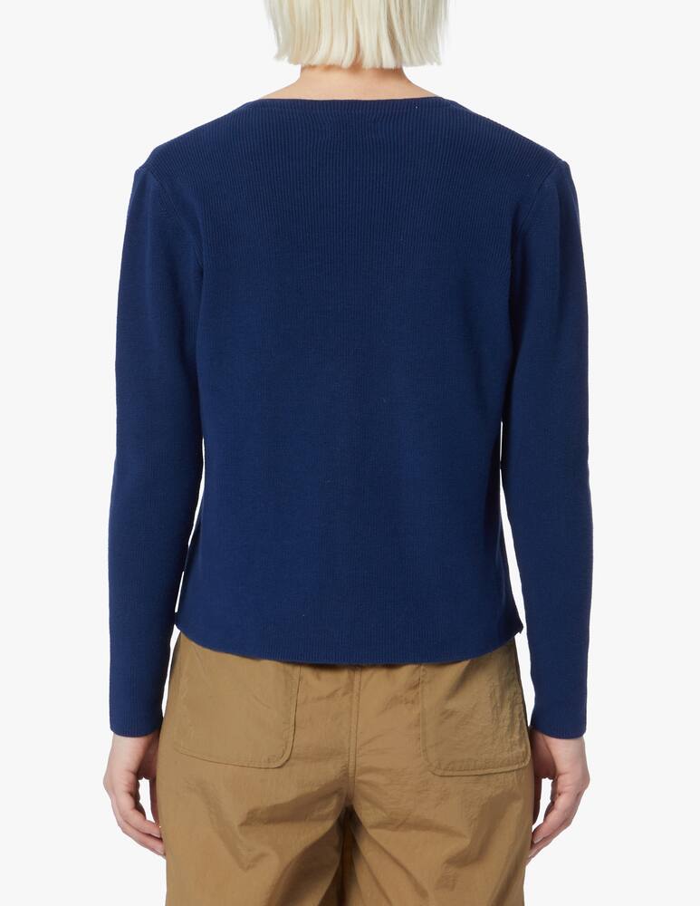 Rinascente Collection Cardigan in cotone - blu - immagine 3 Rinascente Collection Cardigan in cotone - blu - immagine 3