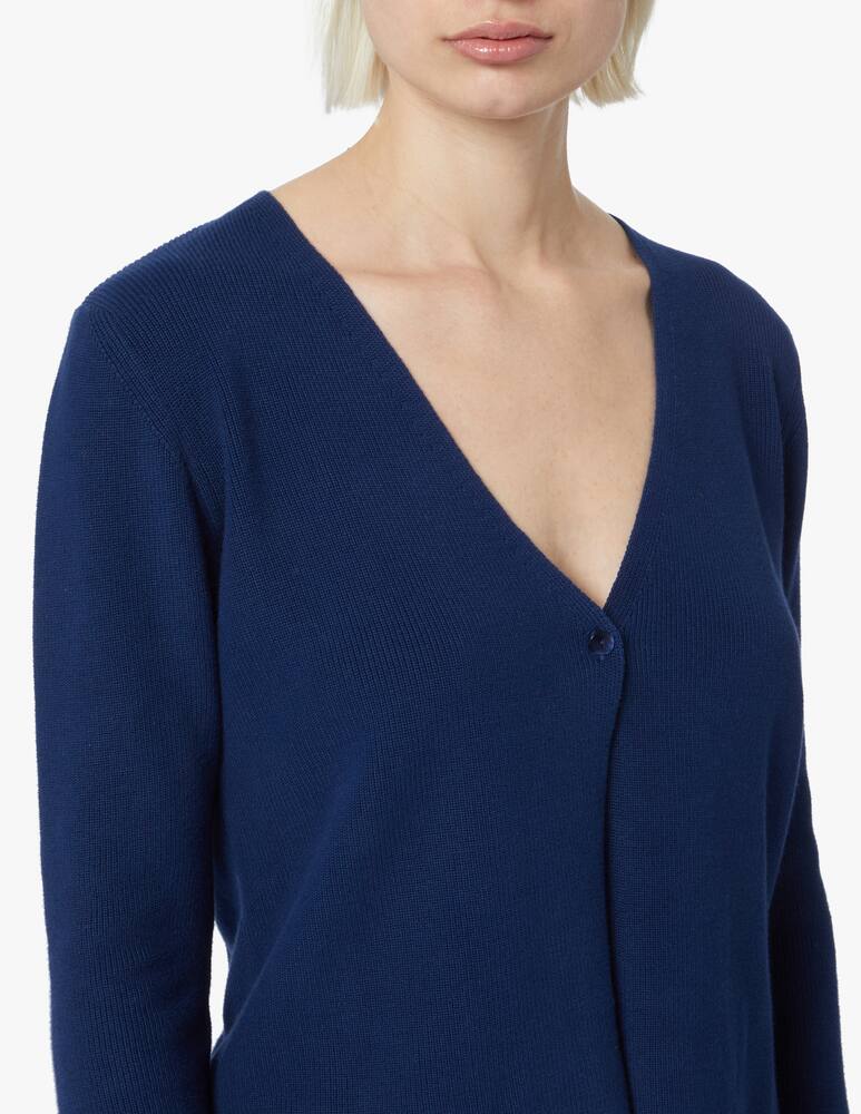 Rinascente Collection Cardigan in cotone - blu - immagine 4 Rinascente Collection Cardigan in cotone - blu - immagine 4