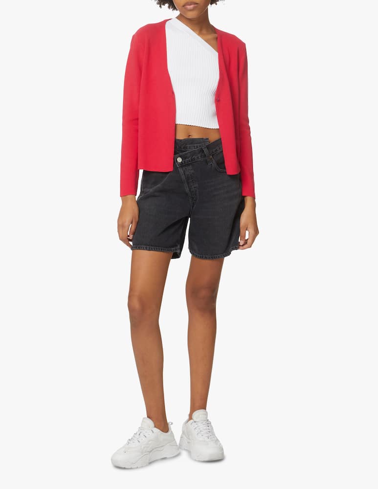 rinascente Rinascente Collection Cardigan in cotone - rosso