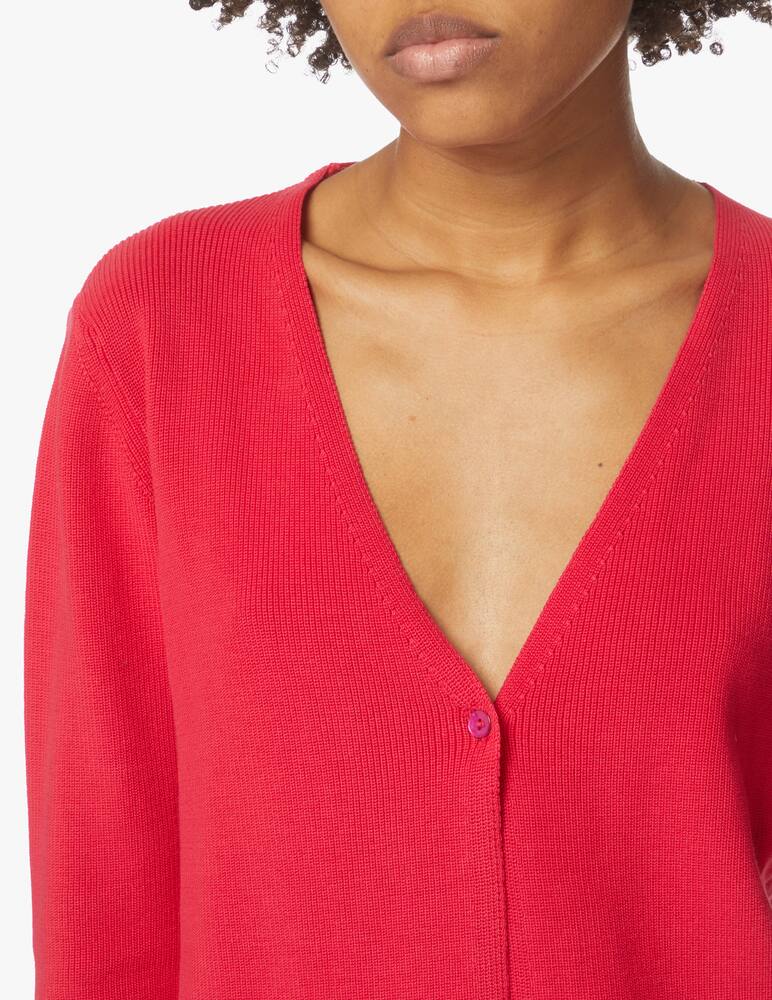 rinascente Rinascente Collection Cardigan in cotone - rosso