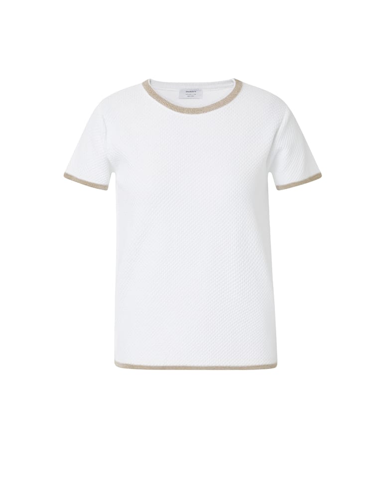 Rinascente Collection Maglia a girocollo con maniche corte - bianco - immagine 5 Rinascente Collection Maglia a girocollo con maniche corte - bianco - immagine 5