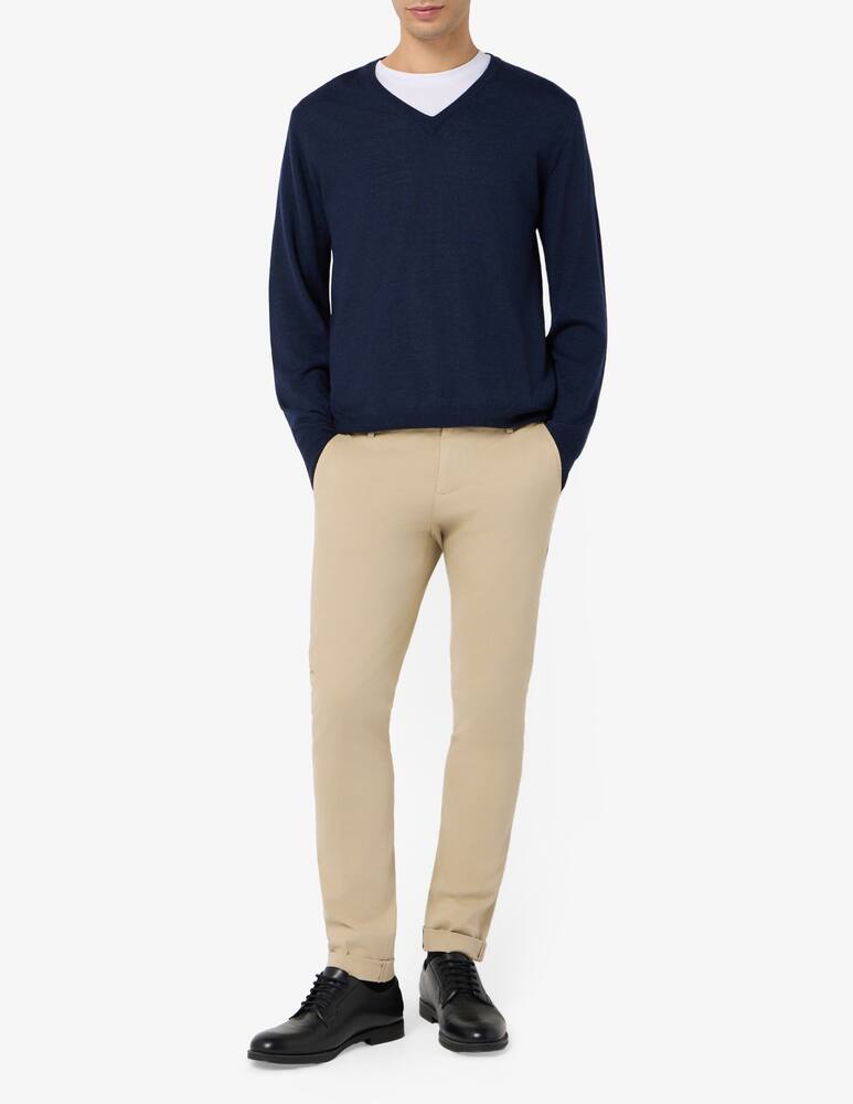 rinascente Rinascente Collection V-neck wool silk pullover