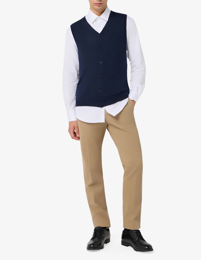 rinascente Rinascente Collection Gilet in lana e seta