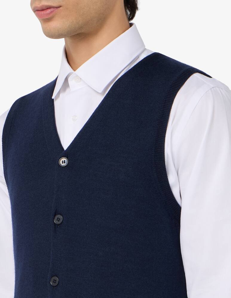 rinascente Rinascente Collection Gilet in lana e seta