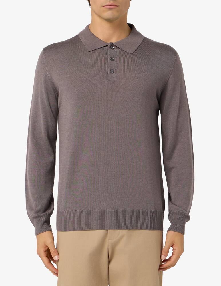 rinascente Rinascente Collection Polo long-sleeve knit