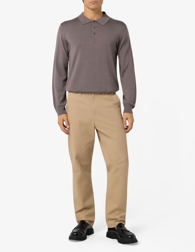 rinascente Rinascente Collection Polo long-sleeve knit