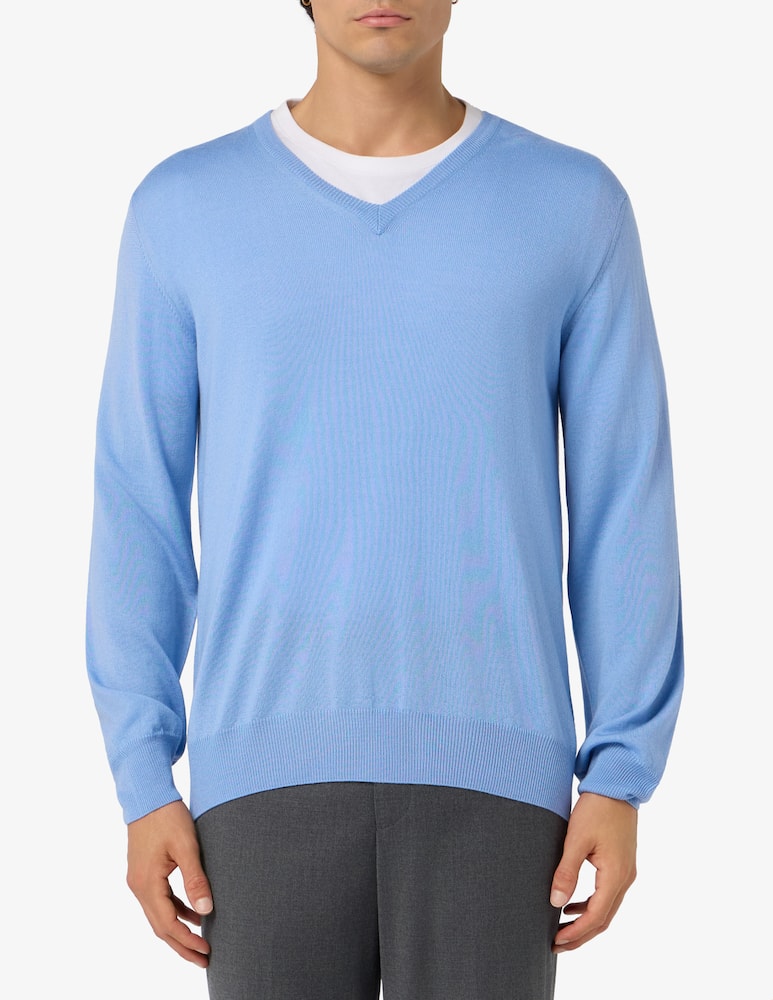 rinascente Rinascente Collection V-neck silk pullover