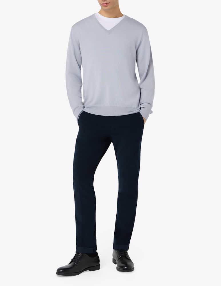 Rinascente Collection V-neck wool silk pullover - picture 2 Rinascente Collection V-neck wool silk pullover - picture 2