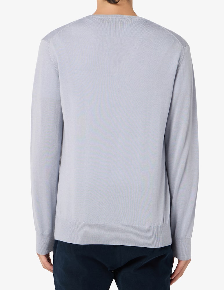 Rinascente Collection V-neck wool silk pullover - picture 3 Rinascente Collection V-neck wool silk pullover - picture 3