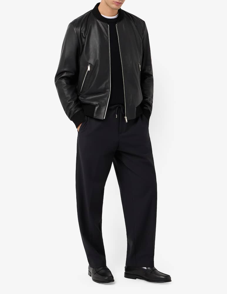 Misaky Giacca bomber in pelle - immagine 2 Misaky Giacca bomber in pelle - immagine 2
