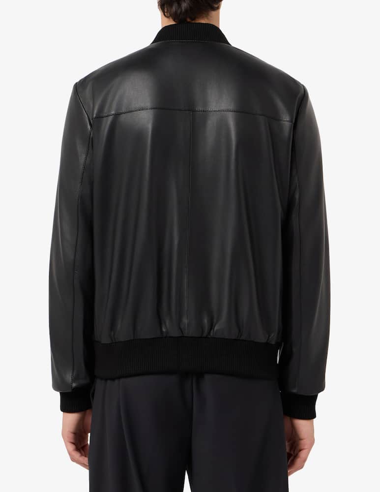 Misaky Giacca bomber in pelle - immagine 3 Misaky Giacca bomber in pelle - immagine 3