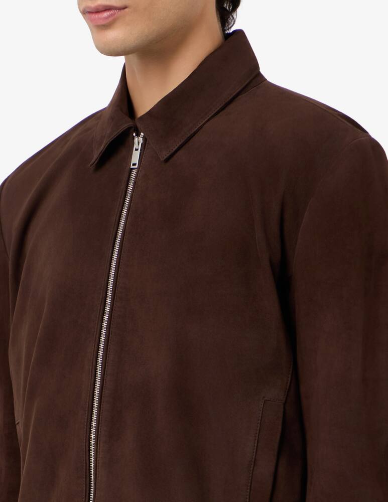 rinascente Misaky Suede zip jacket