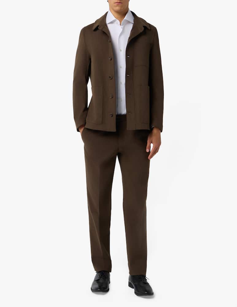 Sartoria Italiana Cotton drill trousers with adjustable structure Mix & Match - picture 2