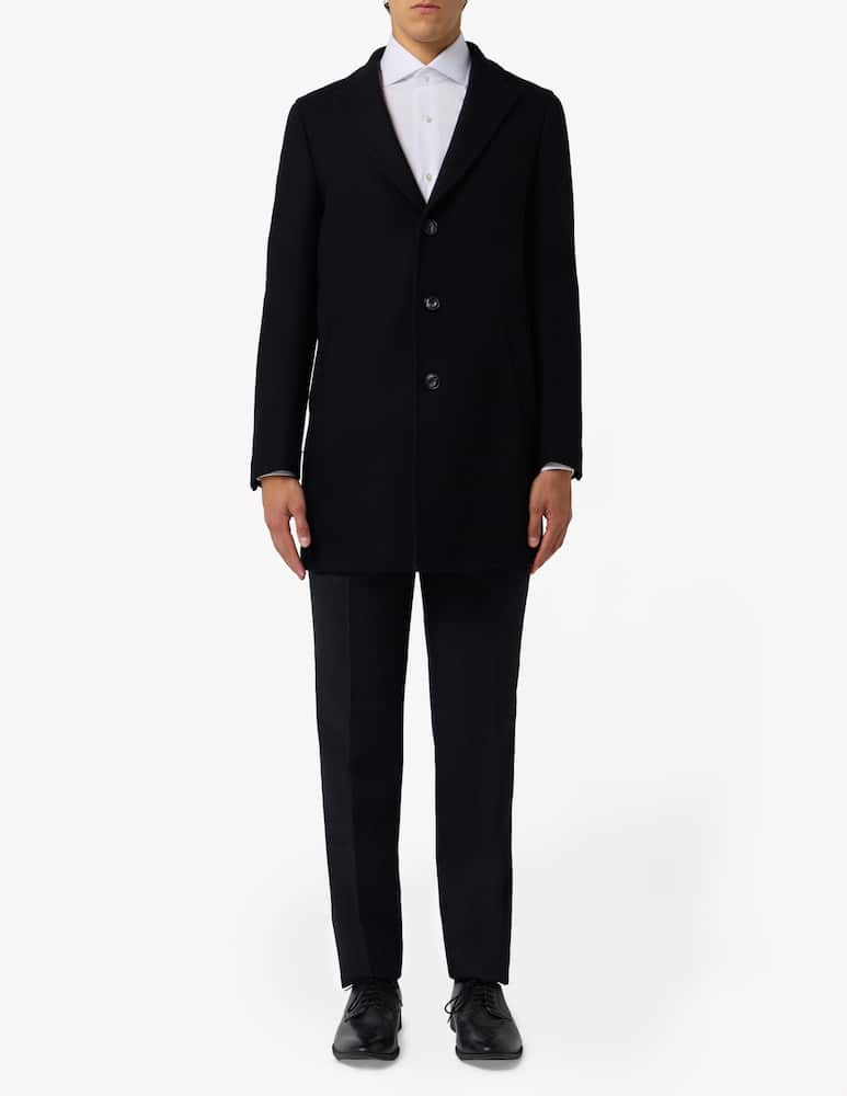 rinascente Sartoria Italiana Single-breasted wool-blend cloth coat Drop 7