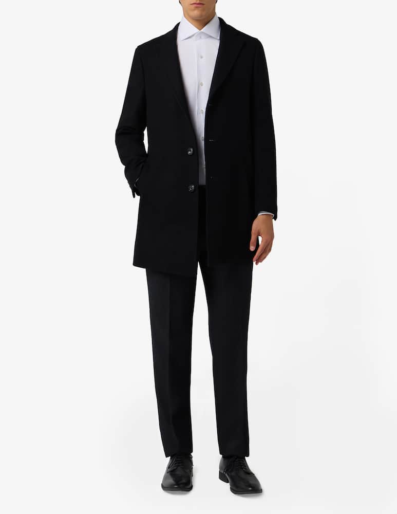 Sartoria Italiana Single-breasted wool-blend cloth coat Drop 7 - picture 2 Sartoria Italiana Single-breasted wool-blend cloth coat Drop 7 - picture 2