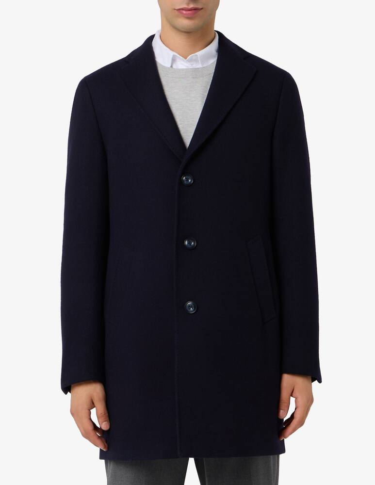 rinascente Sartoria Italiana Single-breasted wool-blend cloth coat Drop 7