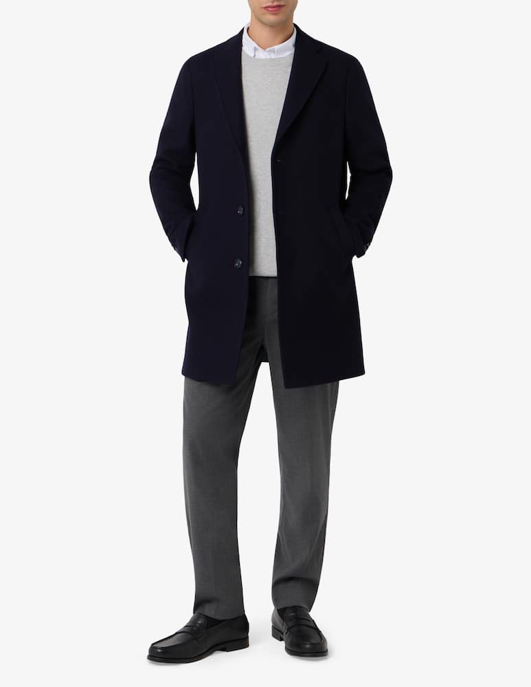Sartoria Italiana Single-breasted wool-blend cloth coat Drop 7 - picture 2 Sartoria Italiana Single-breasted wool-blend cloth coat Drop 7 - picture 2