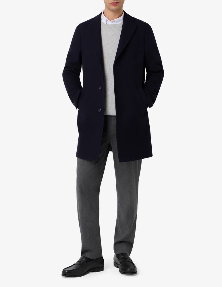 rinascente Sartoria Italiana Single-breasted wool-blend cloth coat Drop 7