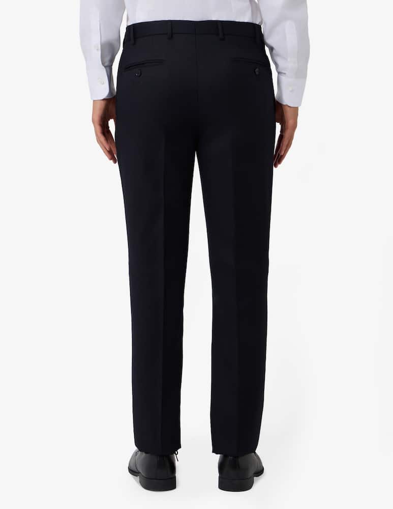 rinascente Sartoria Italiana Wool cover trousers with adjustable structure