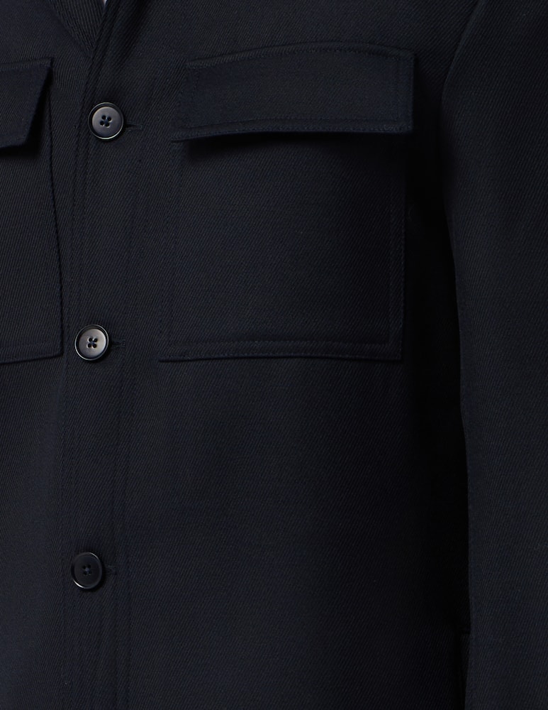 Sartoria Italiana Unlined wool cover overshirt Mix & Match - picture 4 Sartoria Italiana Unlined wool cover overshirt Mix & Match - picture 4
