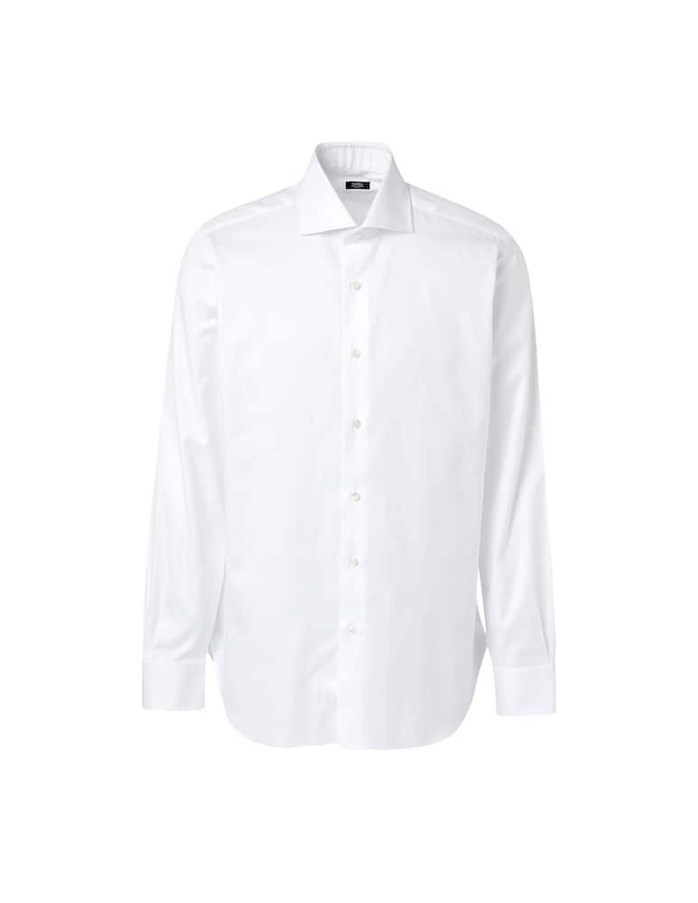 Barba Napoli Camica oxford light - bianco - immagine 5 Barba Napoli Camica oxford light - bianco - immagine 5