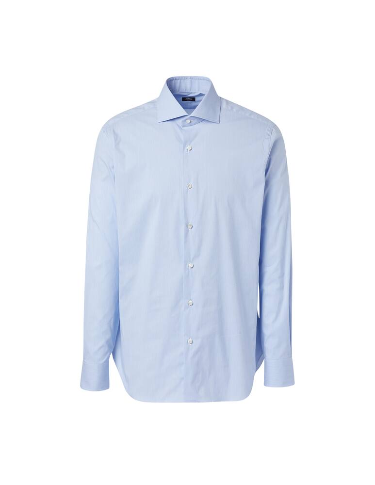 rinascente Barba Napoli Camicia stretch - azzurro