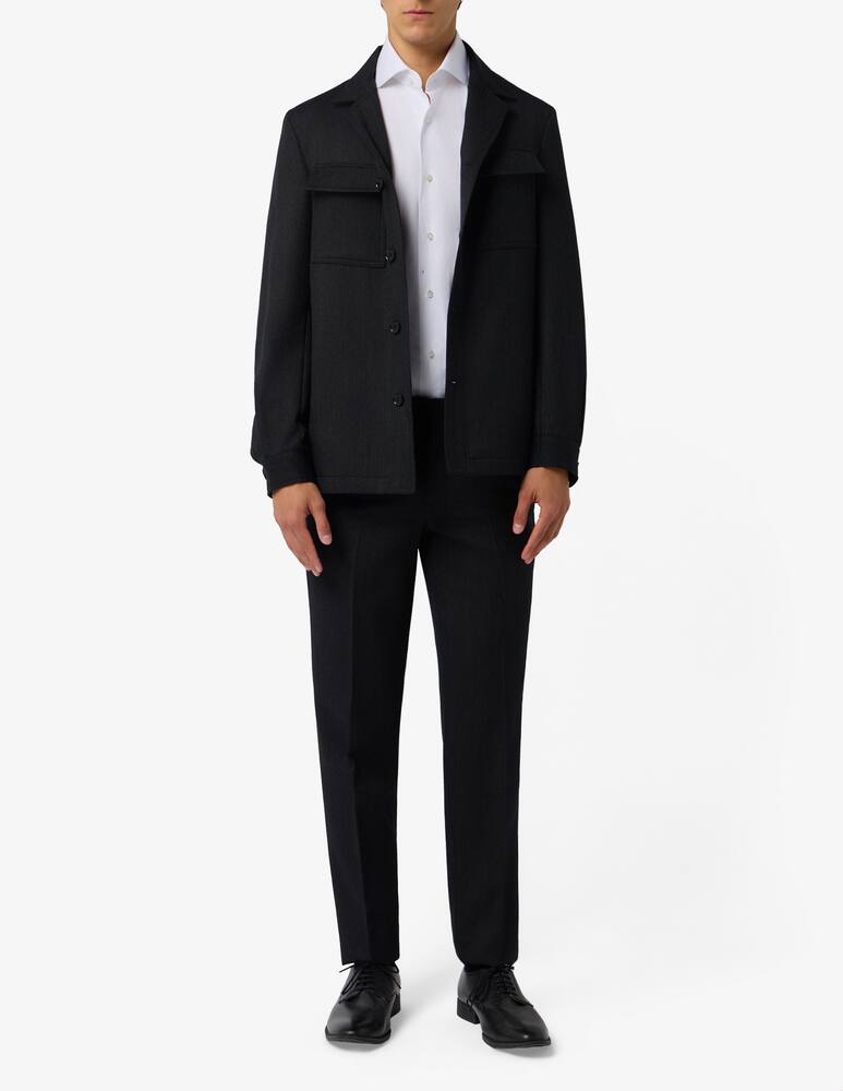 rinascente Sartoria Italiana Overshirt in cover di lana sfoderata Mix & Match