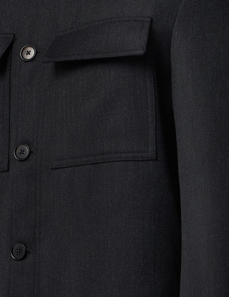 Sartoria Italiana Overshirt in cover di lana sfoderata Mix & Match - immagine 4 Sartoria Italiana Overshirt in cover di lana sfoderata Mix & Match - immagine 4