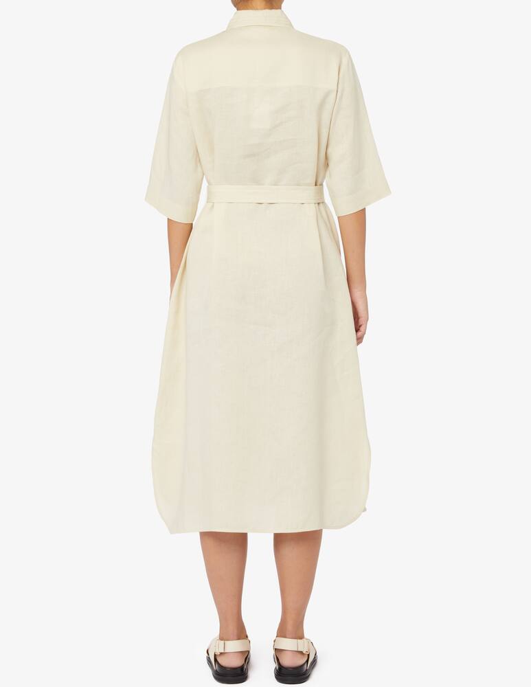 rinascente MM Abito chemisier in lino Prugna Max Mara