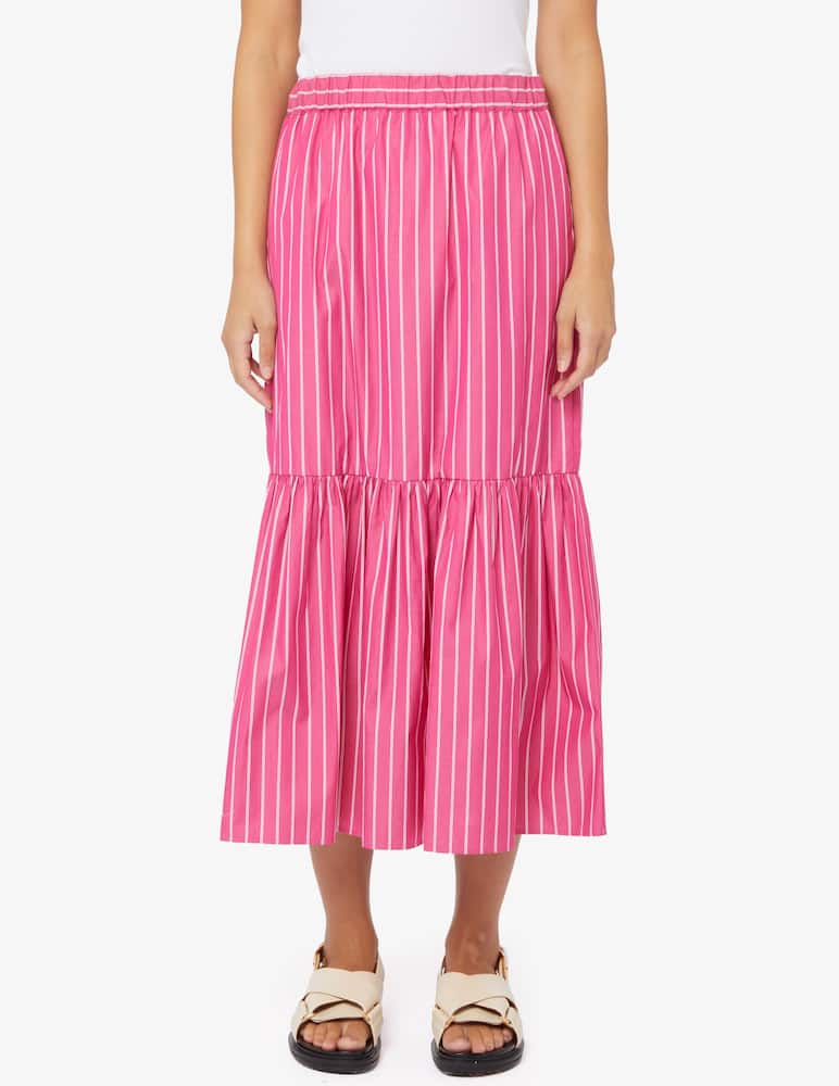 MM by MaxMara Gonna con balza Ovatte Max Mara - immagine 1 MM by MaxMara Gonna con balza Ovatte Max Mara - immagine 1