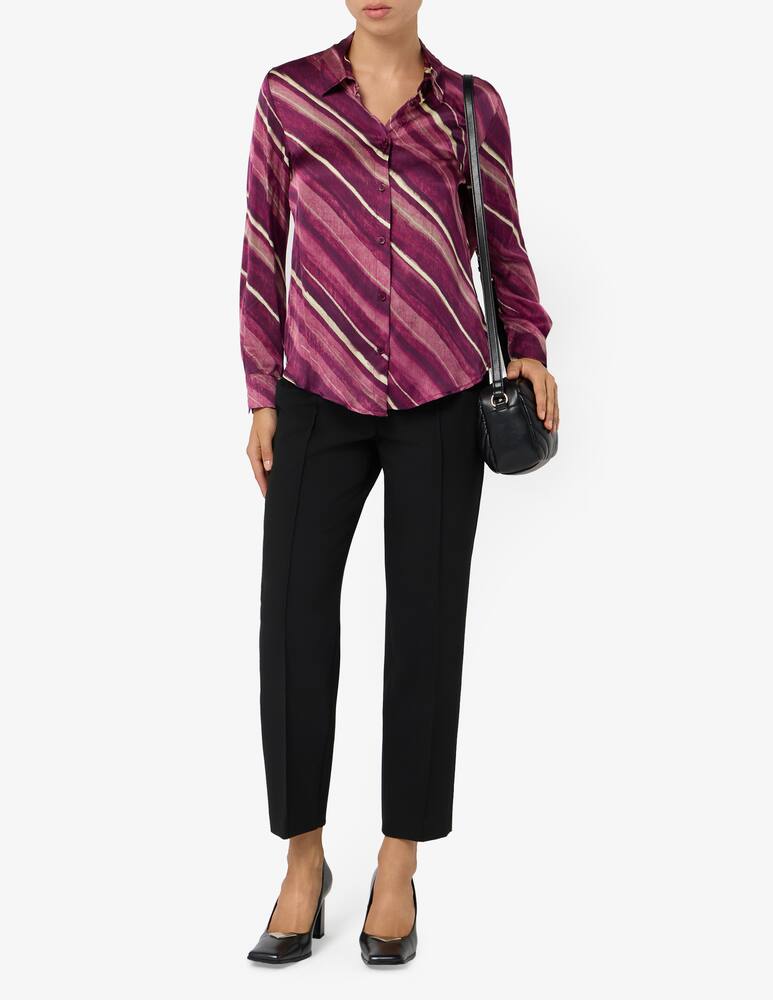 rinascente Elizabeth Ascot Stripe print blouse