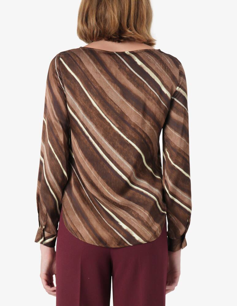 rinascente Elizabeth Ascot Blusa in viscosa