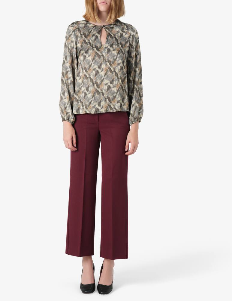 rinascente Elizabeth Ascot Keyhole blouse