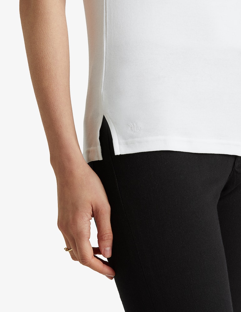 Lauren Ralph Lauren Top in cotone con scollo a barchetta Judy - immagine 4 Lauren Ralph Lauren Top in cotone con scollo a barchetta Judy - immagine 4