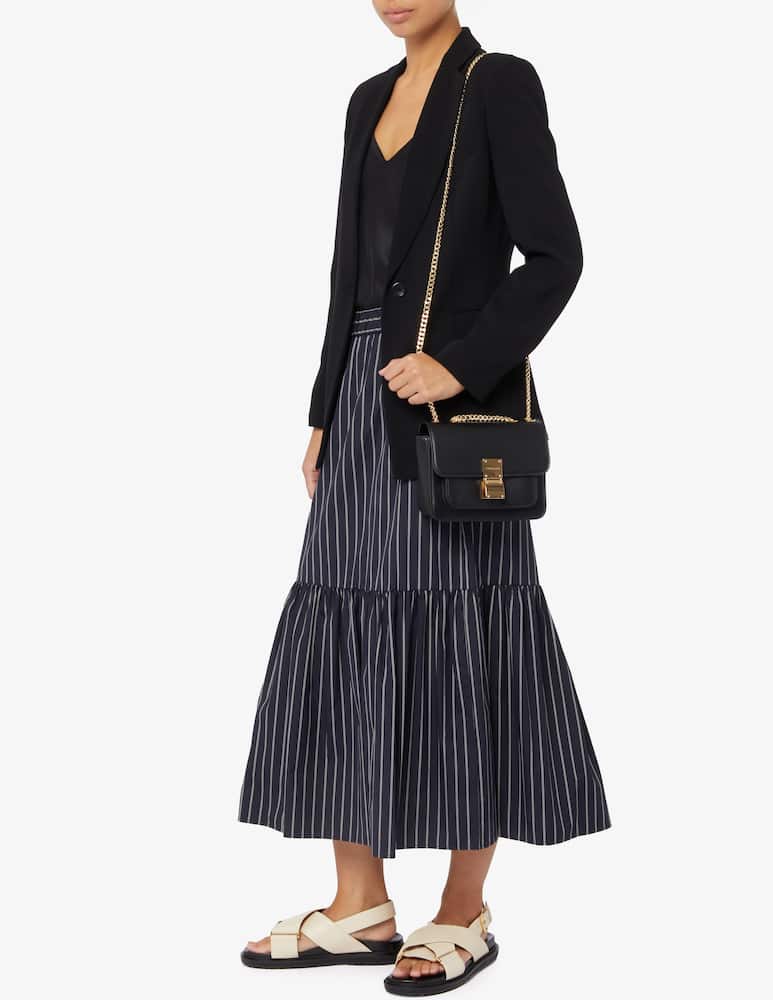 rinascente MM Ovatte flounce skirt Max Mara